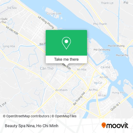 Beauty Spa Nina map