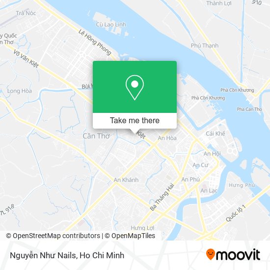Nguyễn Như Nails map