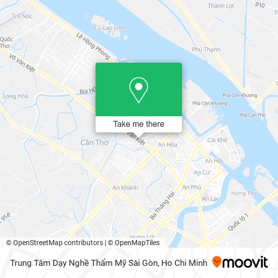 Trung Tâm Dạy Nghề Thẩm Mỹ Sài Gòn map