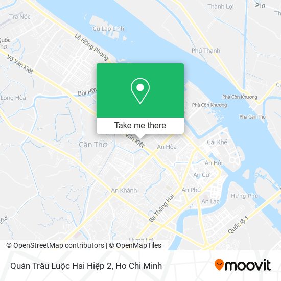 Quán Trâu Luộc Hai Hiệp 2 map