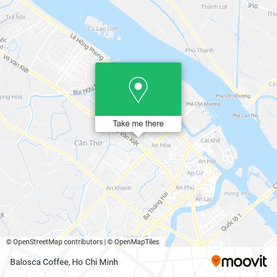 Balosca Coffee map