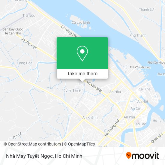 Nhà May Tuyết Ngọc map