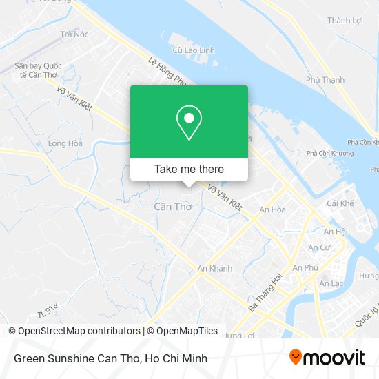 Green Sunshine Can Tho map