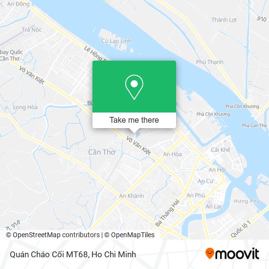 Quán Cháo Cối MT68 map