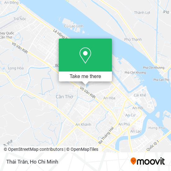 Thái Trân map