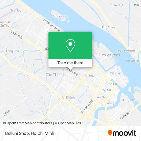 Belluni Shop map