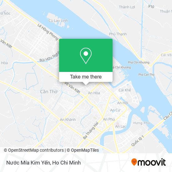 Nước Mía Kim Yến map