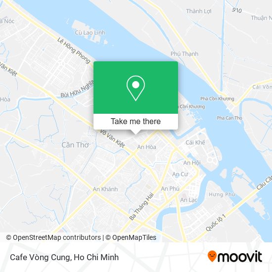 Cafe Vòng Cung map