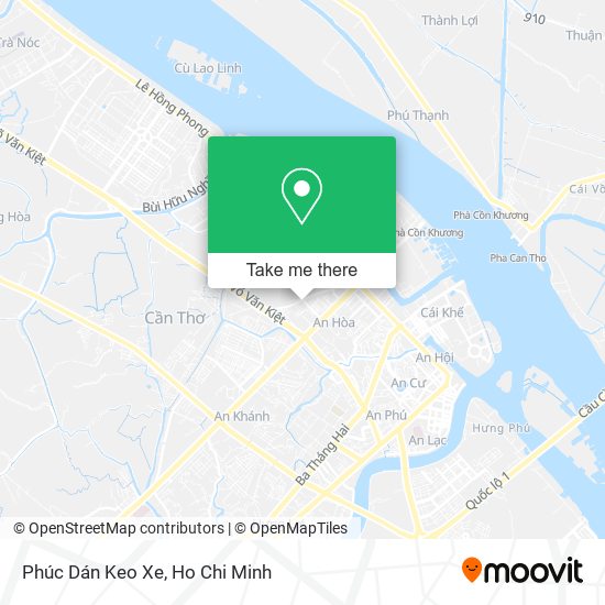 Phúc Dán Keo Xe map