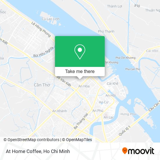 At Home Coffee map
