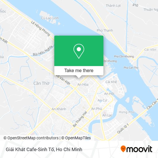 Giải Khát Cafe-Sinh Tố map