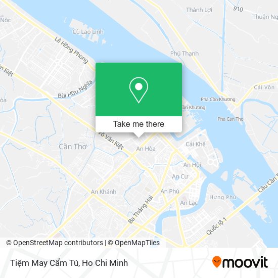 Tiệm May Cẩm Tú map