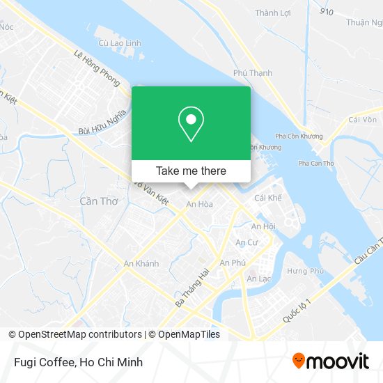 Fugi Coffee map