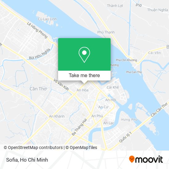 Sofia map