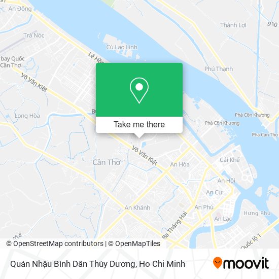 Quán Nhậu Bình Dân Thùy Dương map