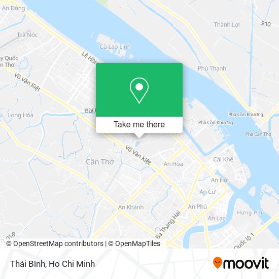 Thái Bình map