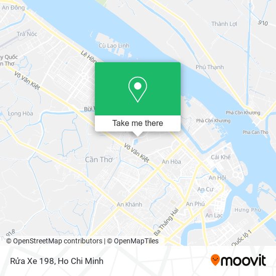 Rửa Xe 198 map