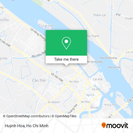 Huỳnh Hoa map