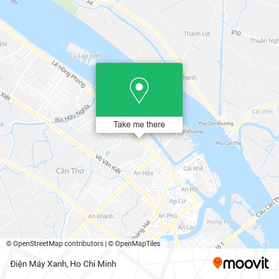 Điện Máy Xanh map