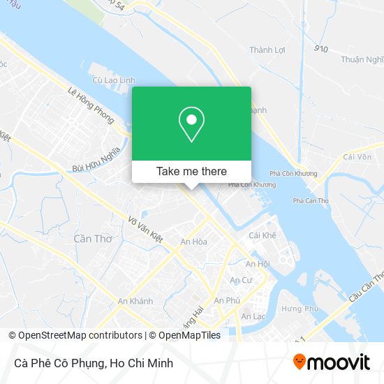 Cà Phê Cô Phụng map