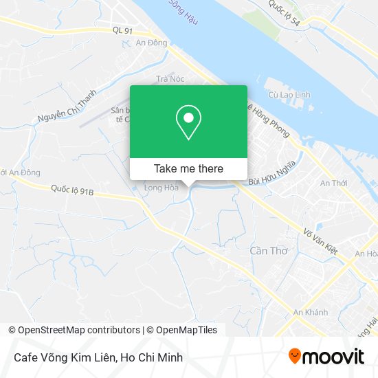 Cafe Võng Kim Liên map