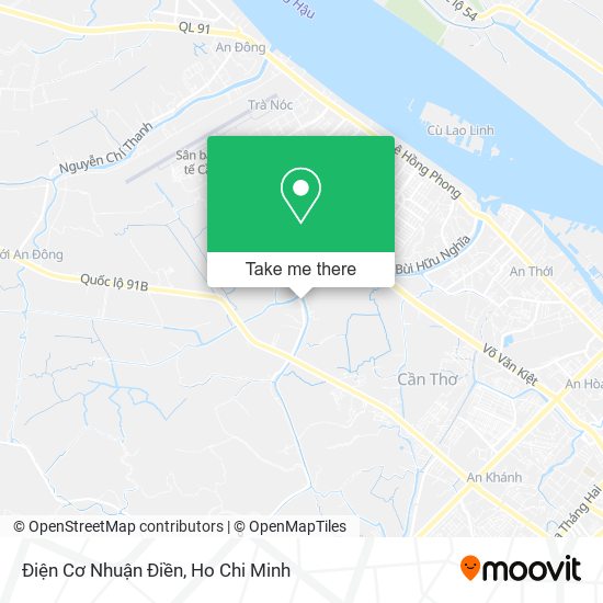 Điện Cơ Nhuận Điền map