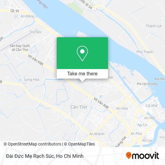 Đài Đức Mẹ Rạch Súc map