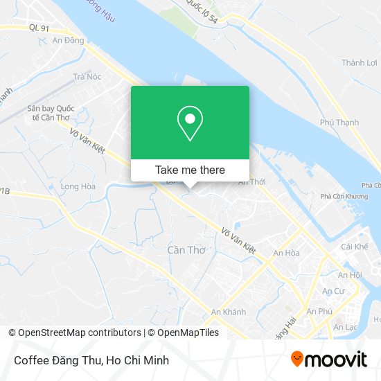 Coffee Đăng Thu map