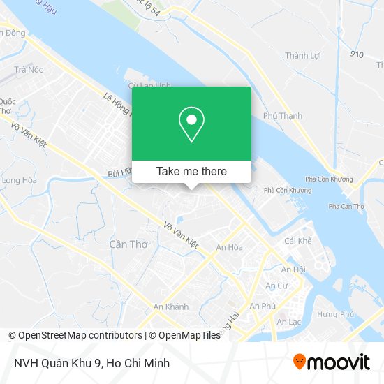 NVH Quân Khu 9 map