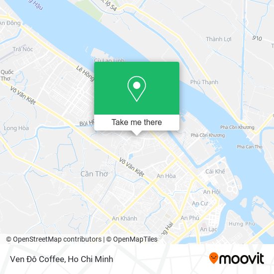 Ven Đô Coffee map