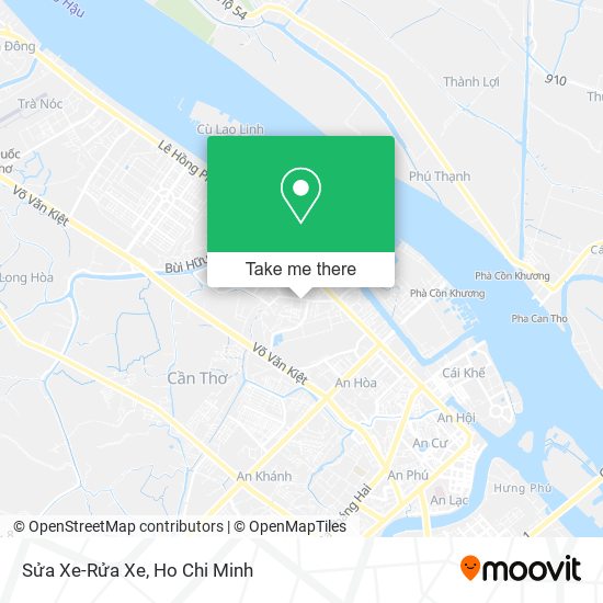 Sửa Xe-Rửa Xe map