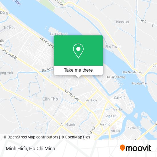 Minh Hiến map