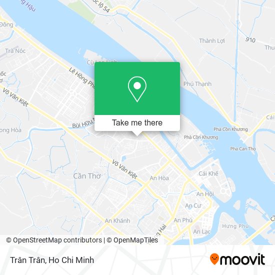 Trân Trân map