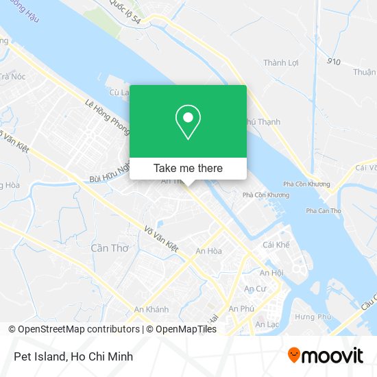 Pet Island map