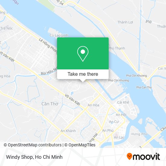 Windy Shop map