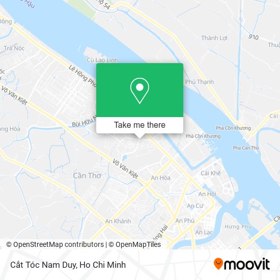 Cắt Tóc Nam Duy map