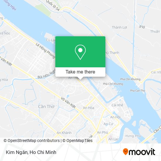 Kim Ngân map