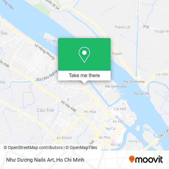 Như Dương Nails Art map