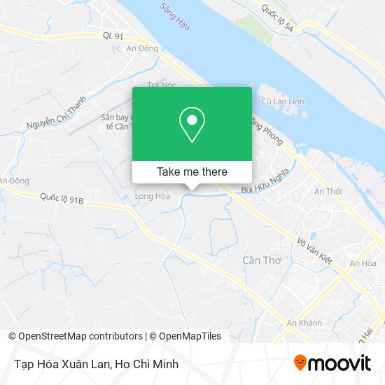 Tạp Hóa Xuân Lan map