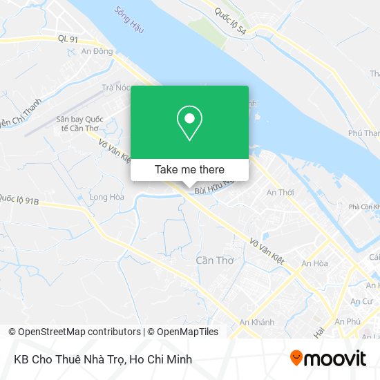 KB Cho Thuê Nhà Trọ map