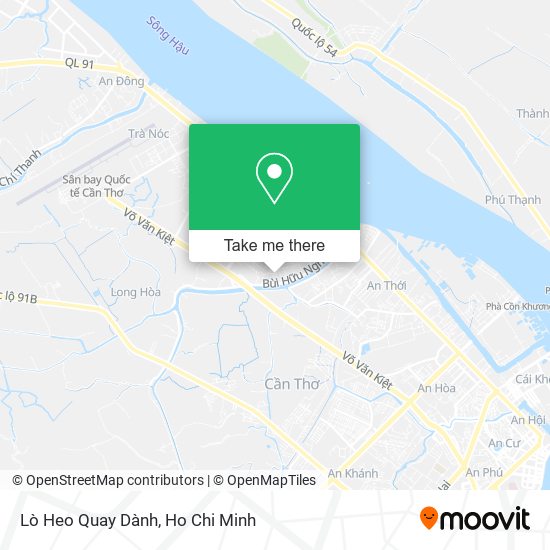 Lò Heo Quay Dành map