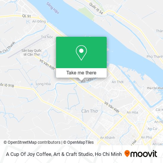 A Cup Of Joy Coffee, Art & Craft Studio map