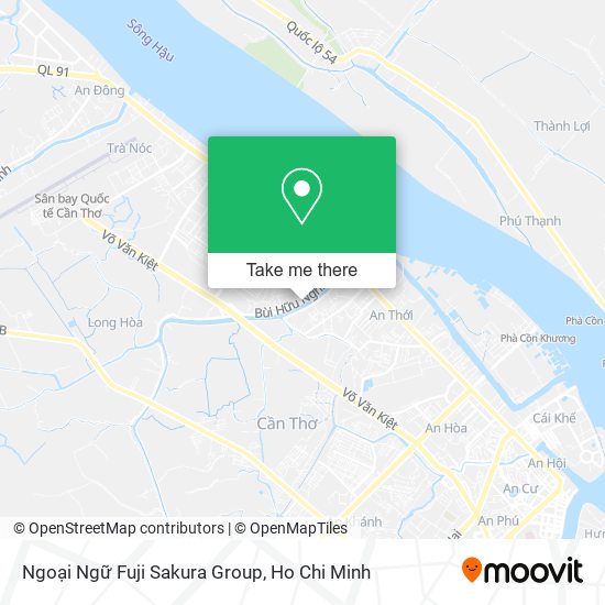 Ngoại Ngữ Fuji Sakura Group map