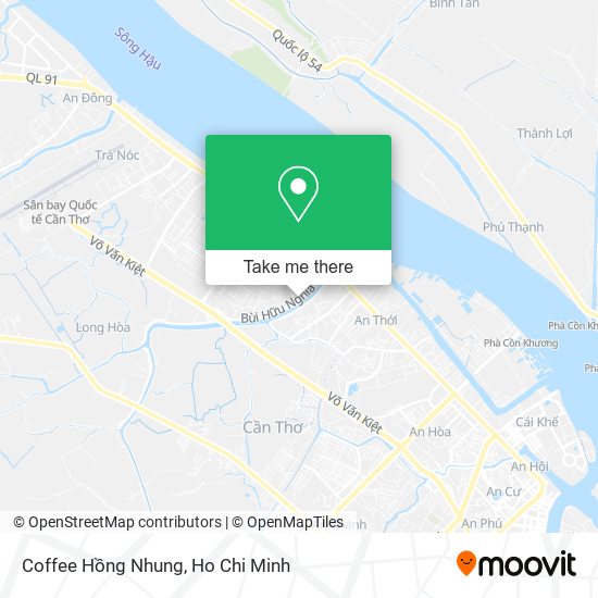 Coffee Hồng Nhung map