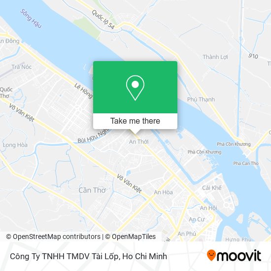 Công Ty TNHH TMDV Tài Lốp map