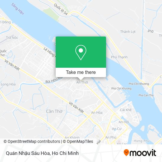 Quán Nhậu Sáu Hòa map