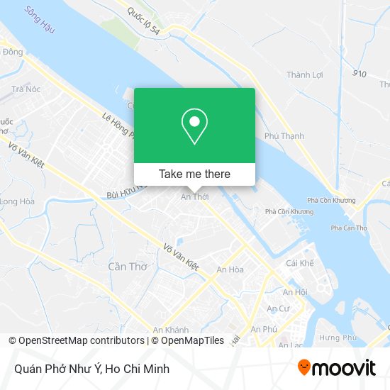 Quán Phở Như Ý map