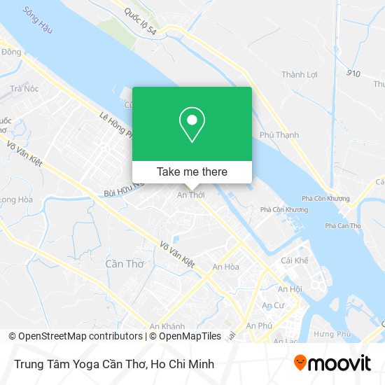 Trung Tâm Yoga Cần Thơ map