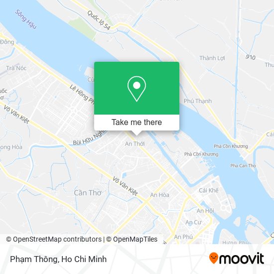 Phạm Thông map