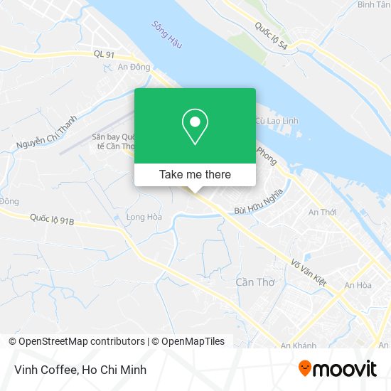 Vinh Coffee map